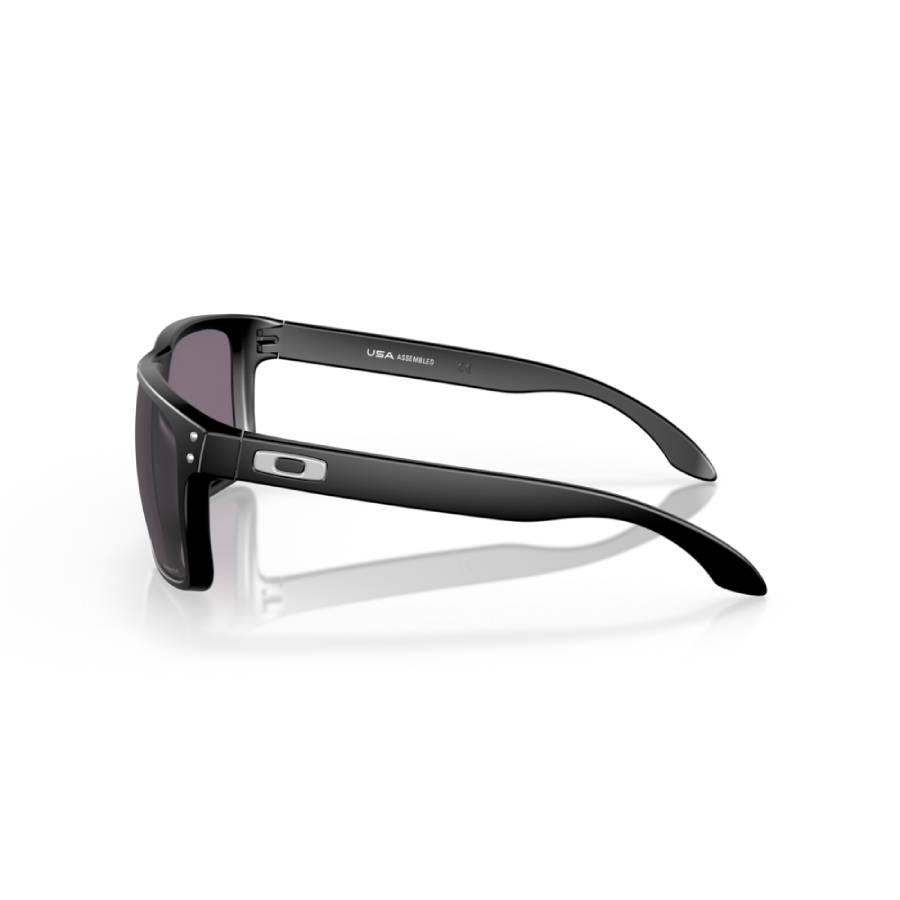 Additional view 2 of Lunettes de soleil carrées Holbrook XL - Hommes - Noir mat