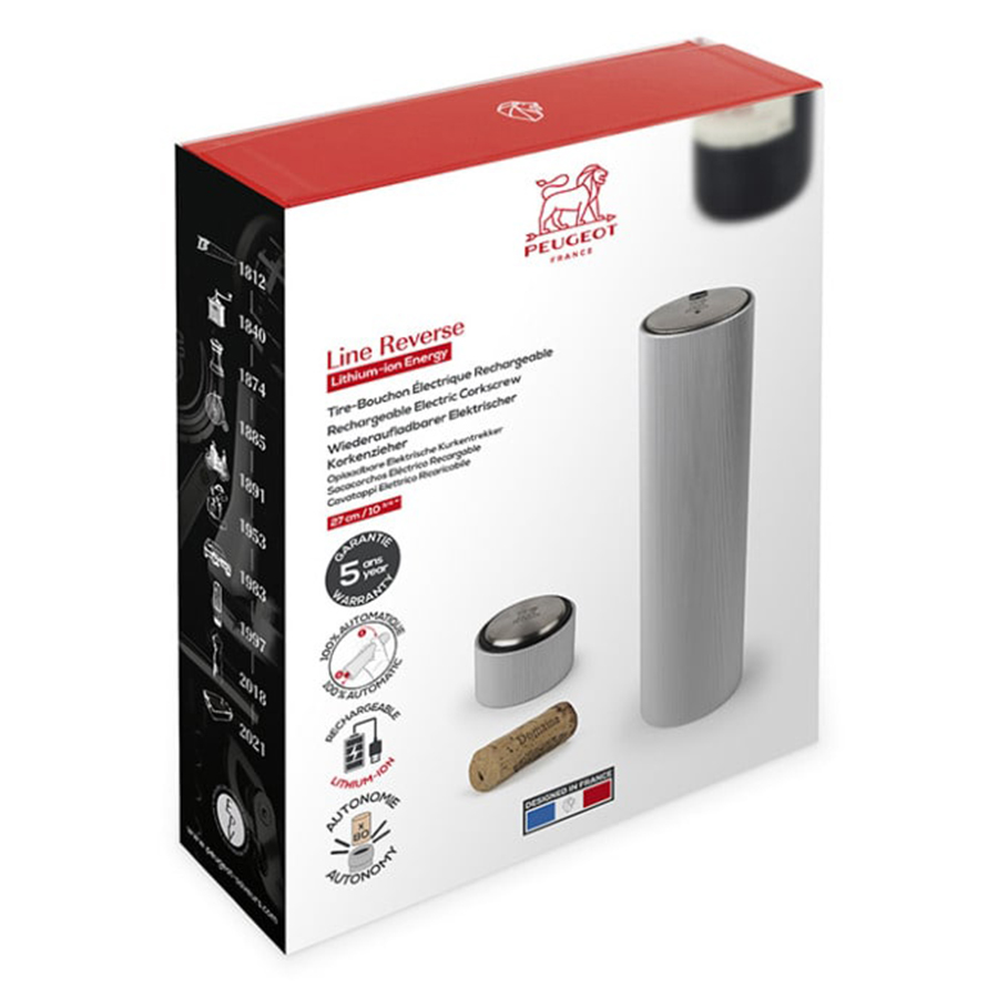 Additional view 2 of Tire-bouchon électrique  rechargeable Line Reverse - Carbone - 8 pouces