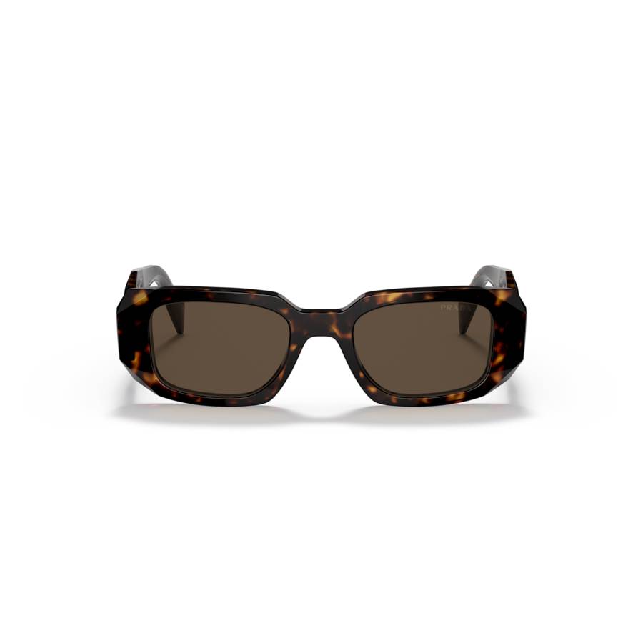 Additional view 1 of Lunettes de soleil rectangulaires - Femmes - Écaille