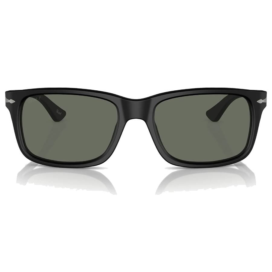 Additional view 1 of Lunettes de soleil polarisées rectangulaires - Homme - Noir