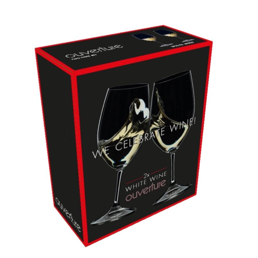 Additional view 2 of Verres à vin blanc Ouverture - Lot de 2