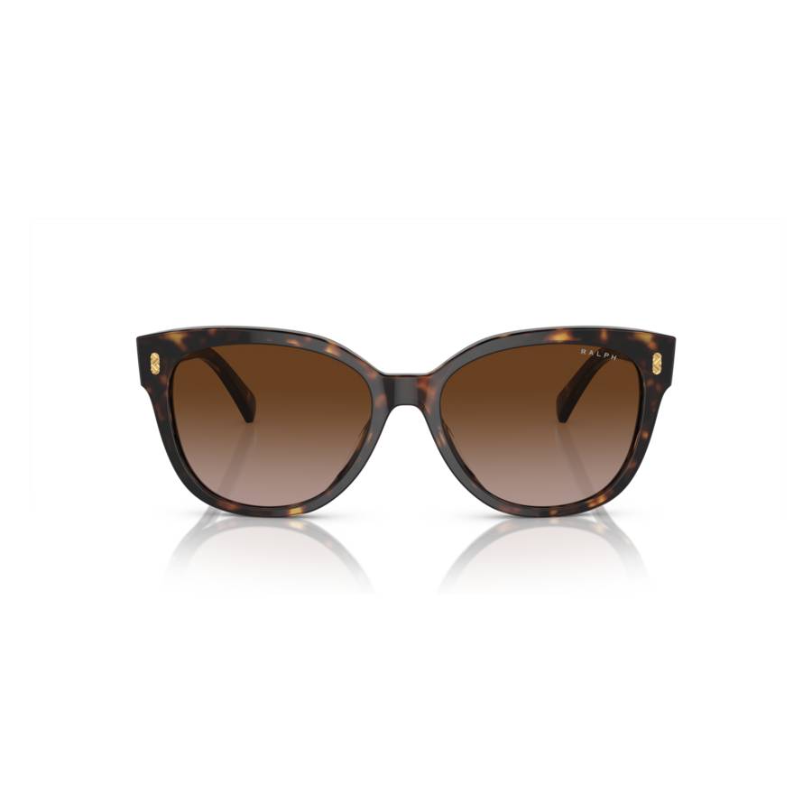 Additional view 1 of Lunettes de soleil œil de chat - Femmes - Havane noir