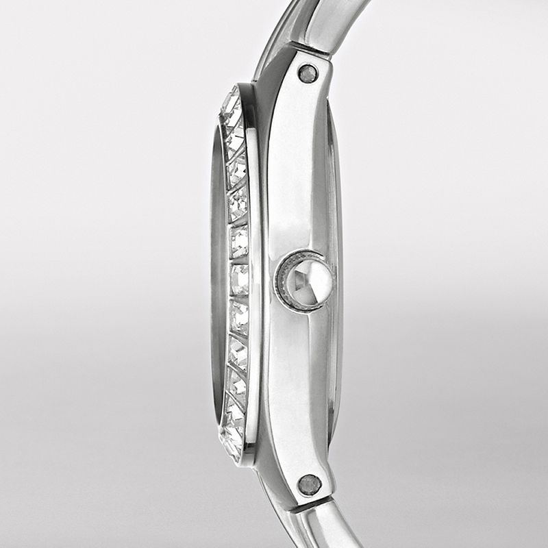 Additional view 1 of Montre élégante en acier inoxydable Queens Court