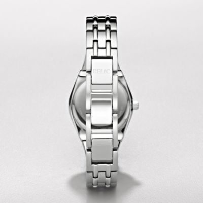 Additional view 2 of Montre élégante en acier inoxydable Queens Court