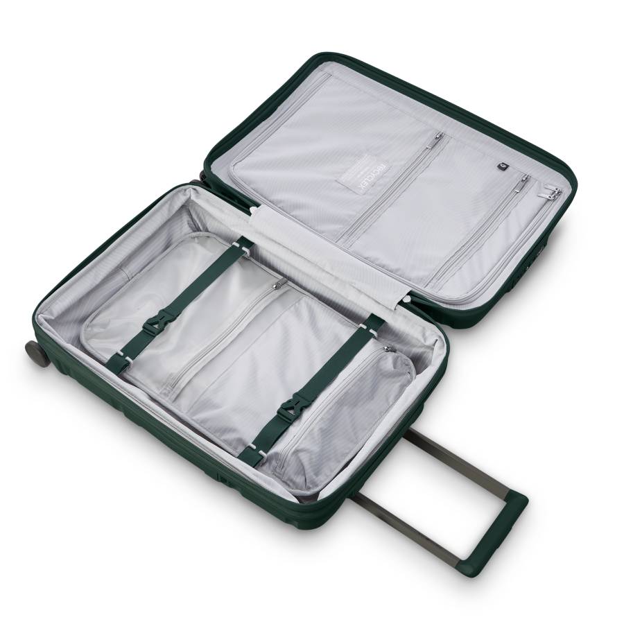 Additional view 2 of Valise de cabine spinner Outline Pro - Vert émeraude