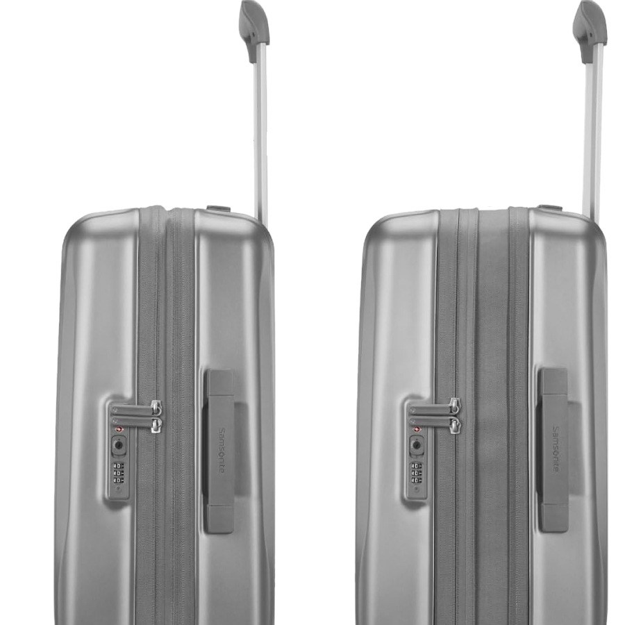 Additional view 1 of UpLIFT Hardside Spinner Carry-On Exp. - Silver Shimmer