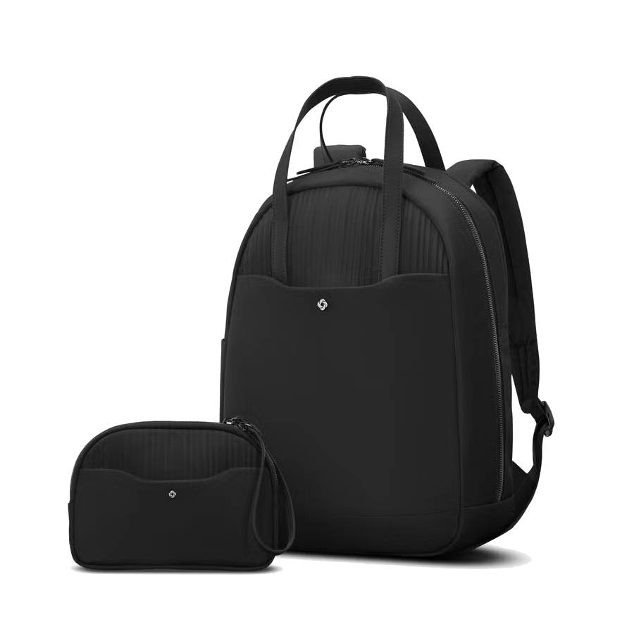 Additional view 2 of Sac à dos Silhouette 18 - Femme - Noir - 38 cm