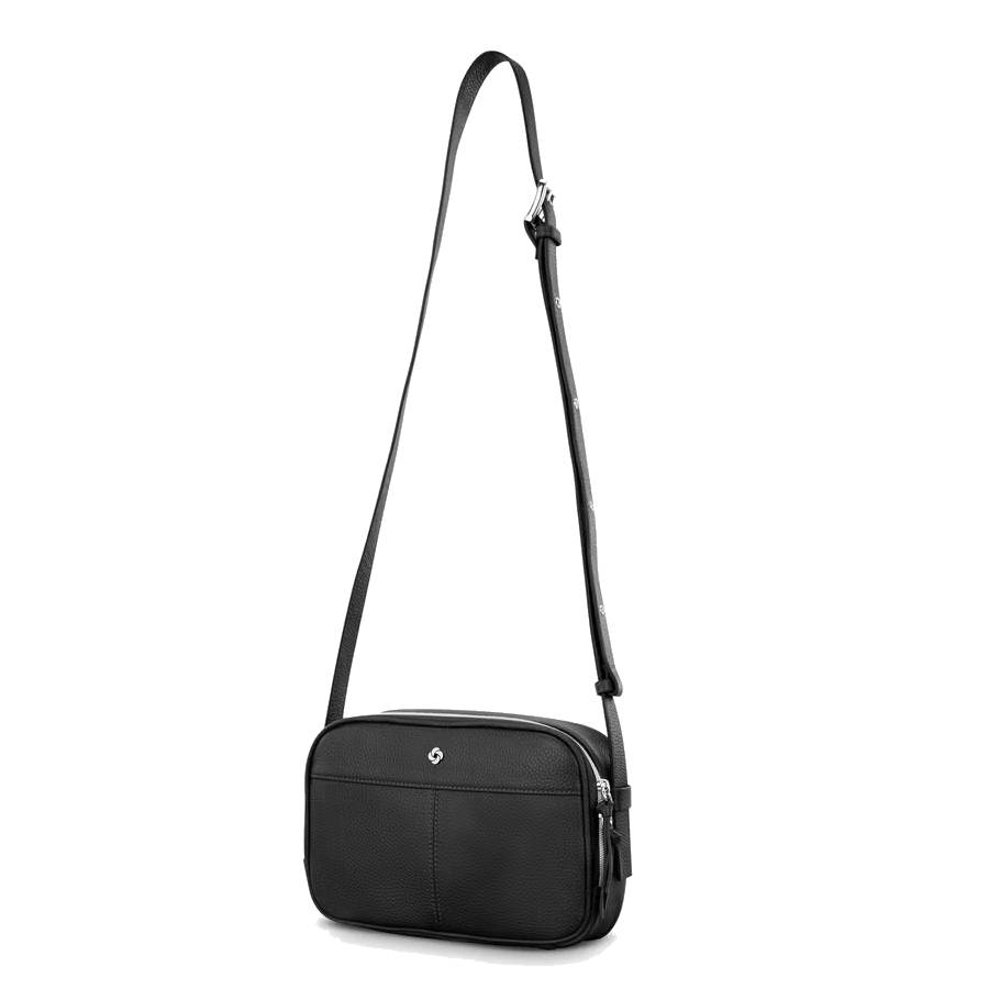 Additional view 1 of Sac à bandoulière en cuir RFID Mobile Solution 2 - Noir