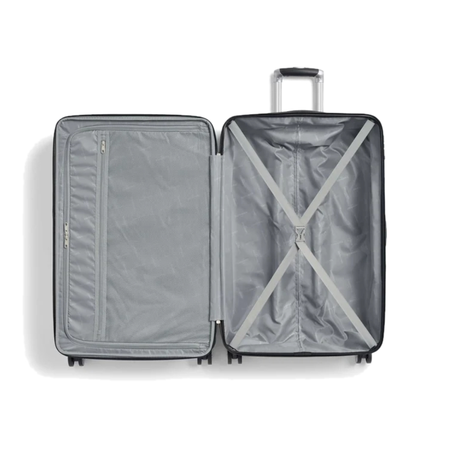 Additional view 1 of Phoenix DLX Hardside Nested Luggage Set - Charcoal - 2 pieces