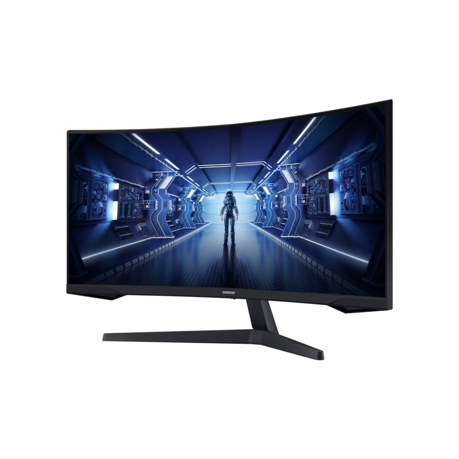Additional view 2 of Moniteur de jeu courbé de 34 po avec fréquence de rafraîchissement de 165 Hz - Noir