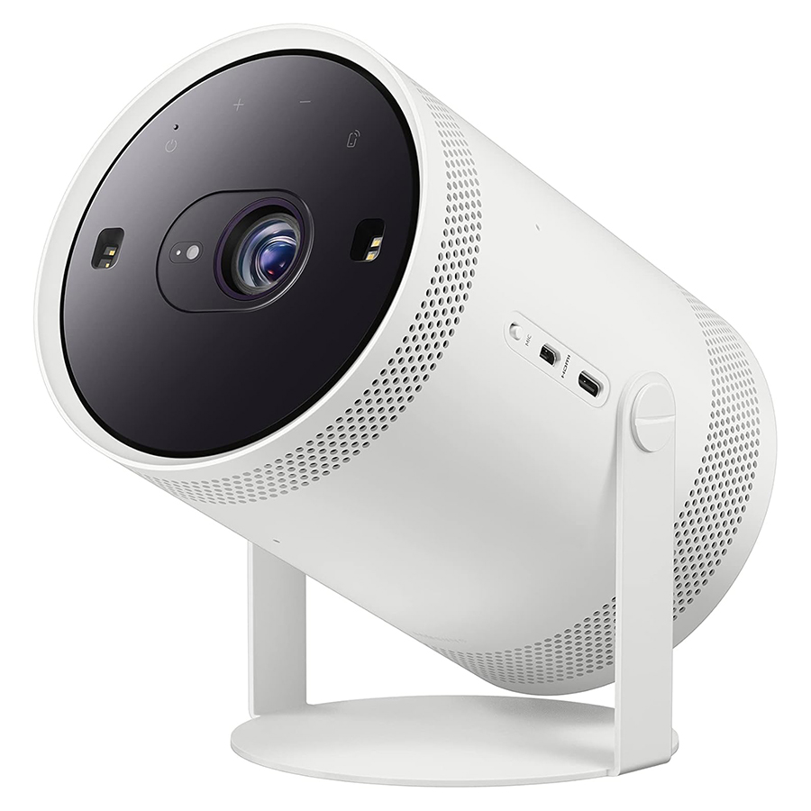 Additional view 2 of Freestyle Portable Smart TV Projector with Built-in Alexa System with Xtreme 5 Portable Waterproof Speaker and HDMI Cable