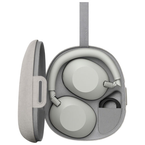 Additional view 1 of Casque d'écoute Bluetooth à suppression du bruit - Argent