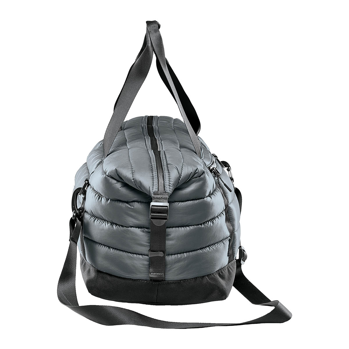 Additional view 1 of Sac de sport matelassé Stavanger - Graphite