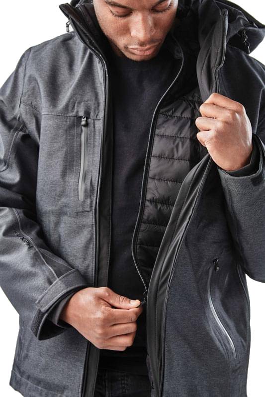 Additional view 2 of Veste Matrix System et Pantalon Ascent Hard Shell- Hommes - Noir - Très grand