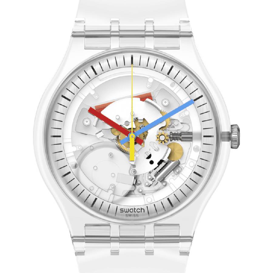 Additional view 2 of Montre clairement nouveau monsieur à cadran transparent - Hommes - 41mm