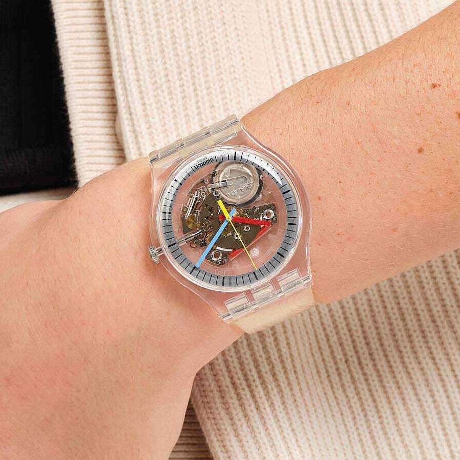 Additional view 3 of Montre clairement nouveau monsieur à cadran transparent - Hommes - 41mm
