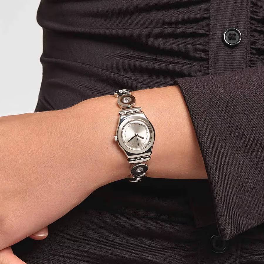 Additional view 1 of Montre Inspiration Gray cadran à index - Femmes - Argent - 25mm