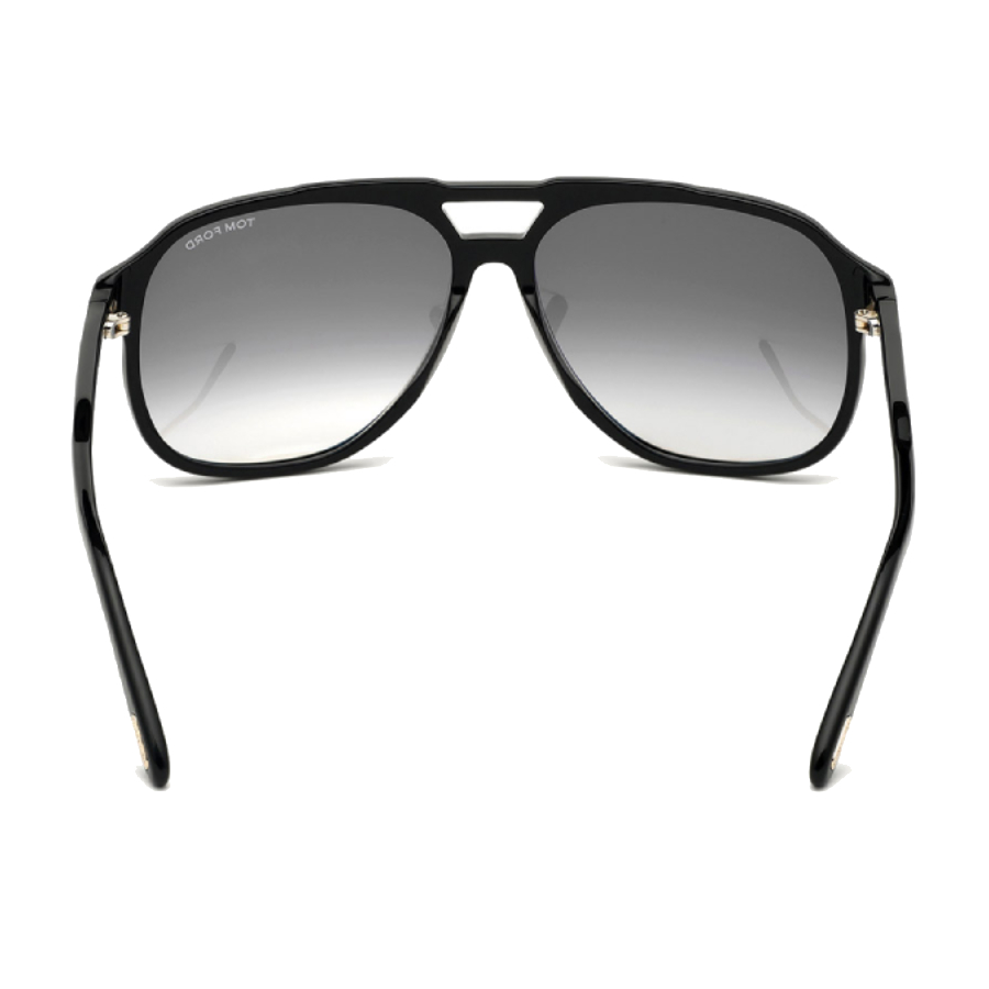 Additional view 2 of Lunettes de soleil Raoul - Homme - Noir/Fumé