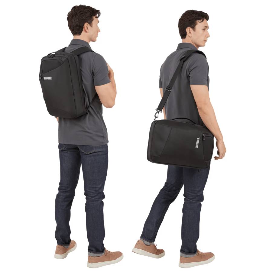 Additional view 2 of Sac à dos convertible Accent - Noir - 17L