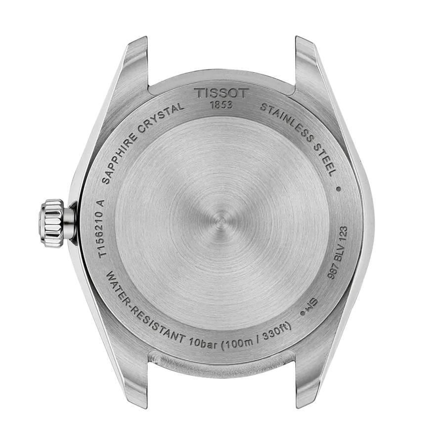 Additional view 1 of Ballade Guilloché Index Date Quartz Watch - Women - Light Green/Stainless Steel - 34mm