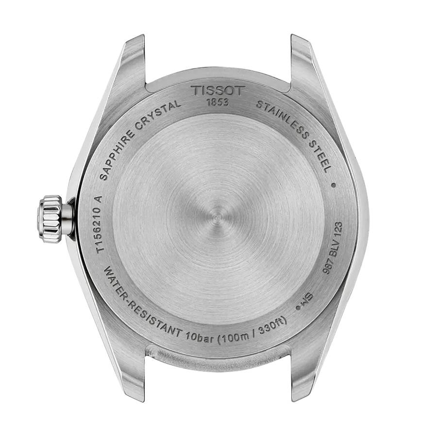 Additional view 2 of Ballade Guilloché Index Date Quartz Watch - Women - Light Blue/Stainless Steel - 34mm