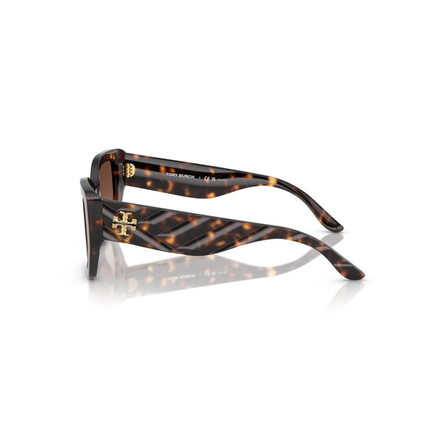 Additional view 2 of Lunettes de soleil irrégulières polarisées - Femmes - Écaille foncé