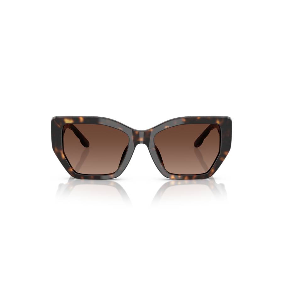 Additional view 1 of Lunettes de soleil irrégulières polarisées - Femmes - Écaille foncé