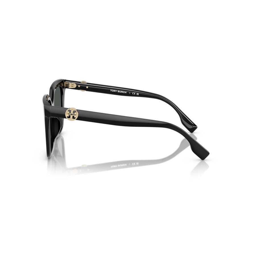 Additional view 2 of Lunettes de soleil carrées - Femmes - Noir