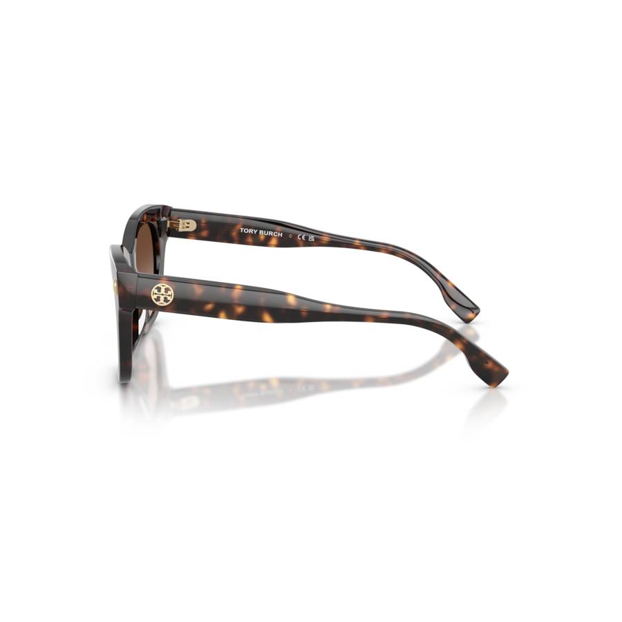 Additional view 2 of Lunettes de soleil carrées - Femmes - Écaille foncé