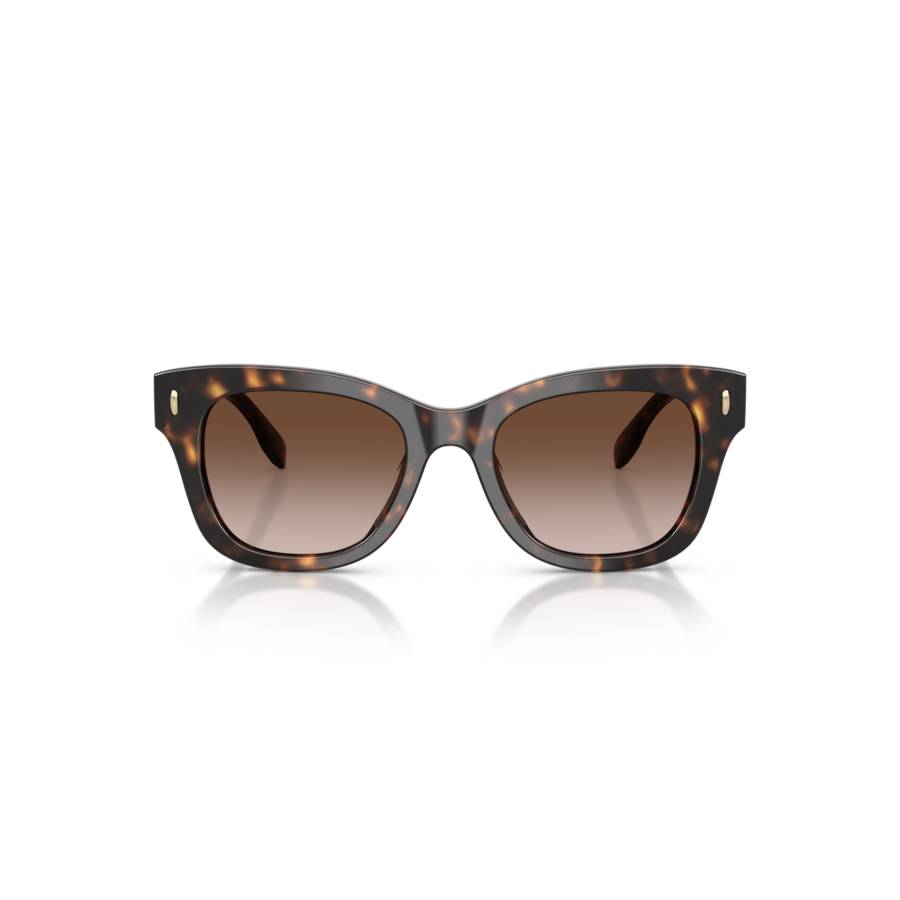 Additional view 1 of Lunettes de soleil carrées - Femmes - Écaille foncé