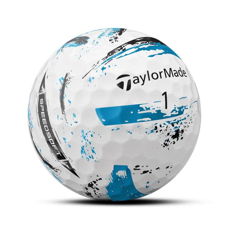 Additional view 1 of Balles de golf à encre Speed Soft - Bleues