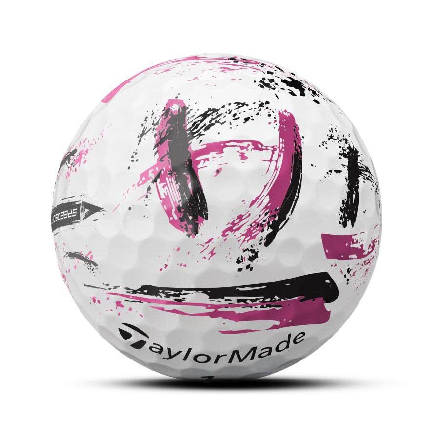 Additional view 1 of Balles de golf à encre Speed Soft - Rose