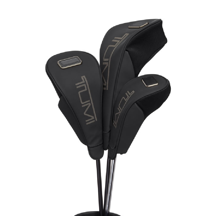 Additional view 1 of Ensemble de trois couvre-bâtons de Golf - Noir