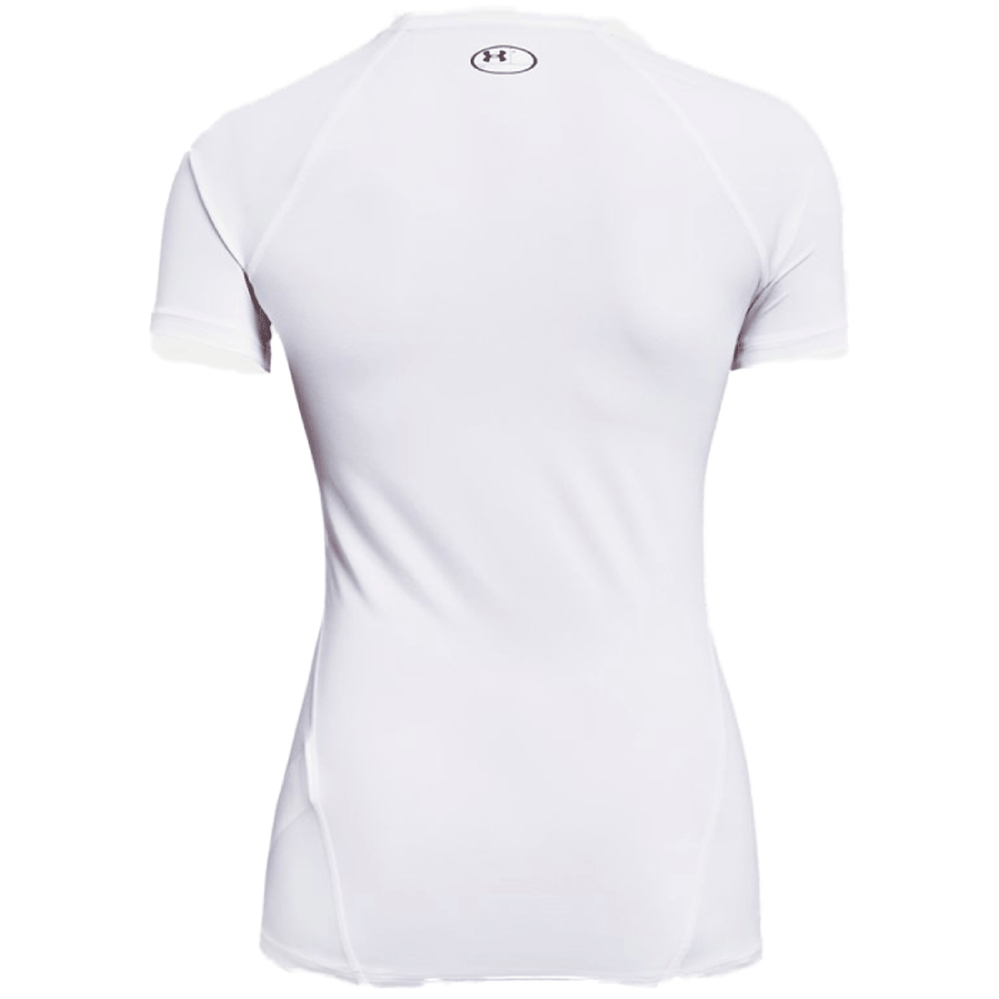 Additional view 1 of Haut à manche courte HeatGear Armour - Femmes - Blanc - Moyen