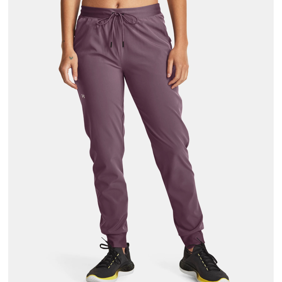 Additional view 2 of Pantalon  tissé Armour Sport - Femmes - Violet - Petit