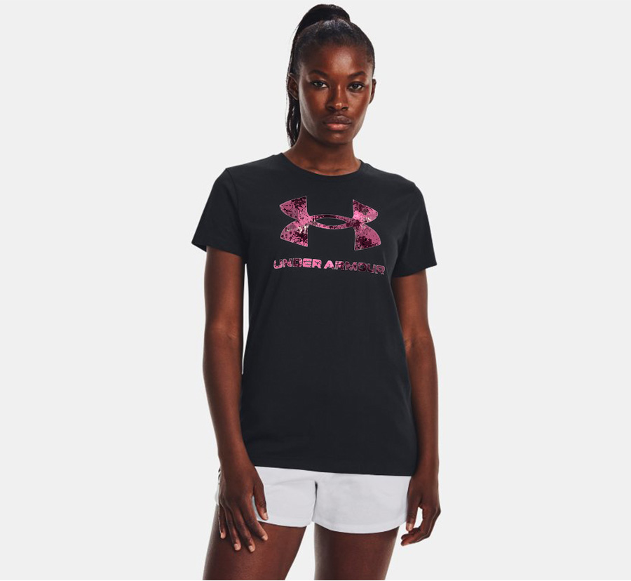 Additional view 2 of Haut à manches courtes Sportstyle Graphic - Femmes - Noir - Petit