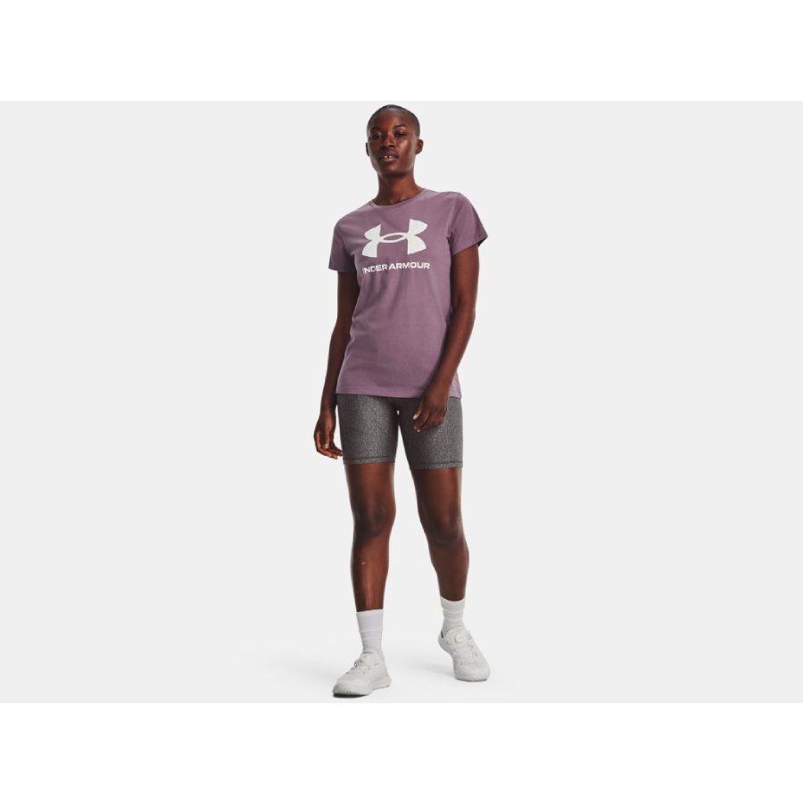 Additional view 1 of Sportstyle Modèle imprimé à manches courtes - Femmes - Mauve - Moyen
