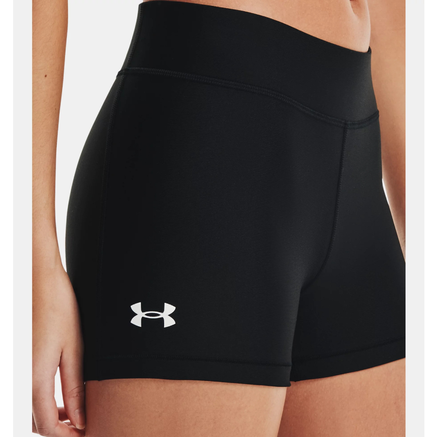 Additional view 1 of Shorty à taille mi-haute HeatGear Armour - Femmes - Noir - Grand