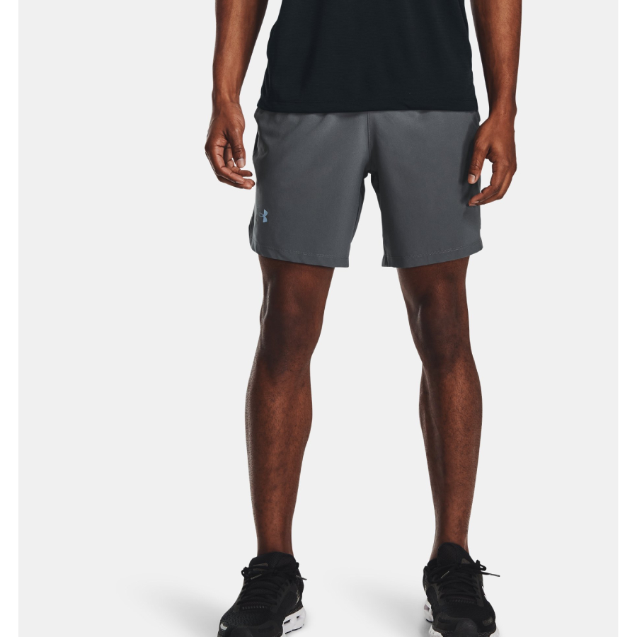 Additional view 1 of Short 18 cm Launch Run - Hommes - Gris - Très grand