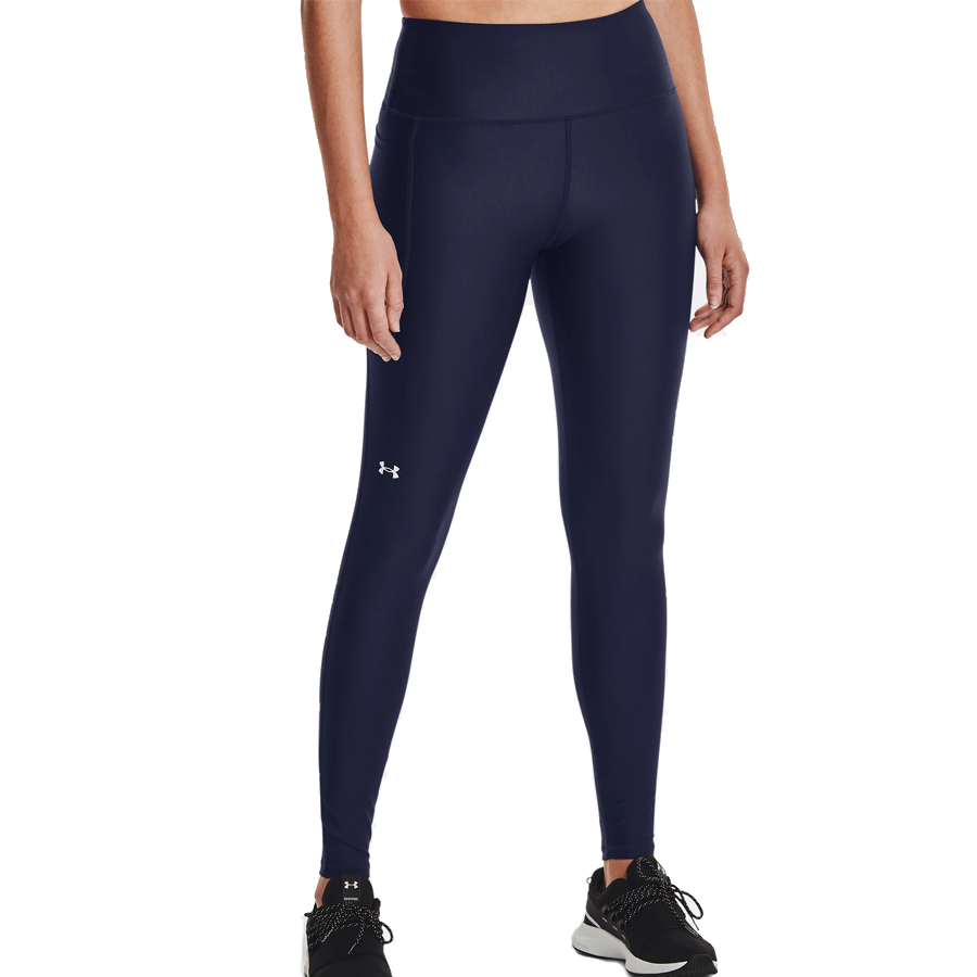 Additional view 1 of Leggings pleine longueur à bande de taille adhérente HeatGear Armour - Femmes - Bleu - Petit