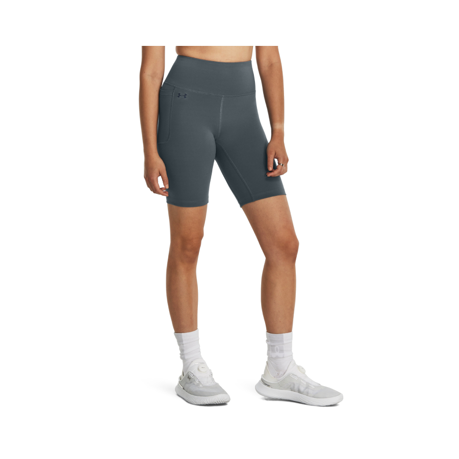 Additional view 1 of Short de vélo Motion - Femmes - Argent - Small