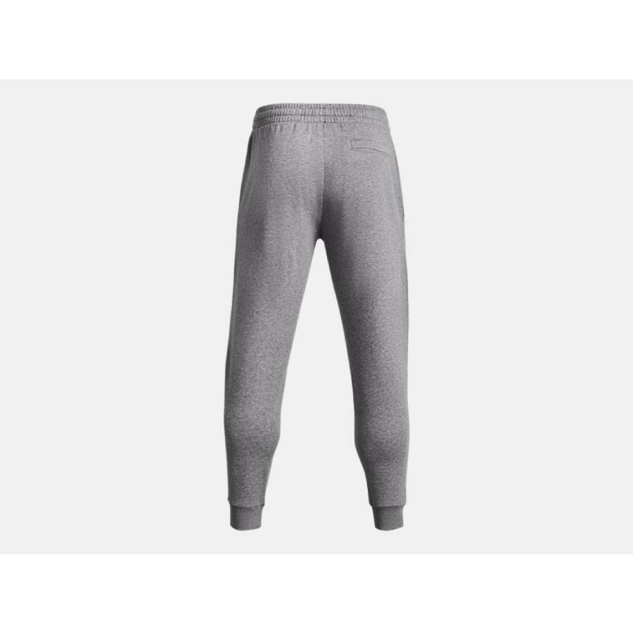 Additional view 1 of Pantalon de jogging en molleton UA Rival - Hommes - Castlerock Light Heather - Très Grand