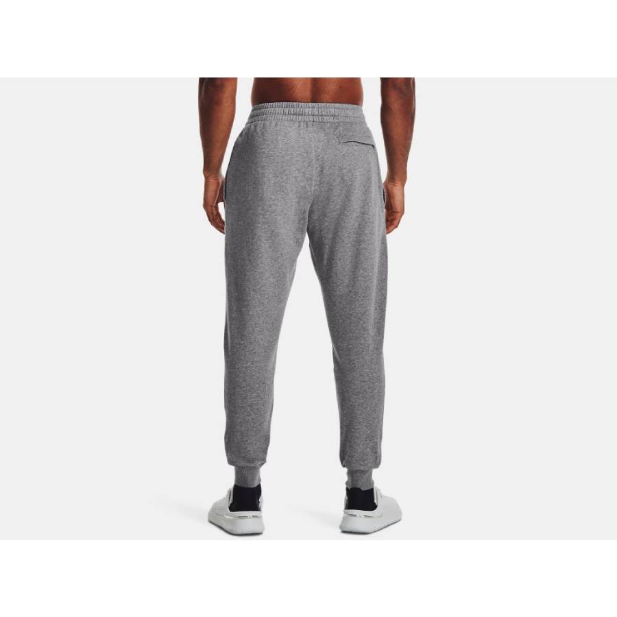Additional view 2 of Pantalon de jogging en molleton UA Rival - Hommes - Castlerock Light Heather - Très Grand