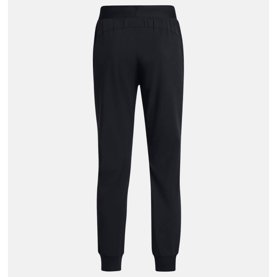 Additional view 2 of Pantalon de sport tissé à taille haute UA Armour - Femmes - Noir - Moyen
