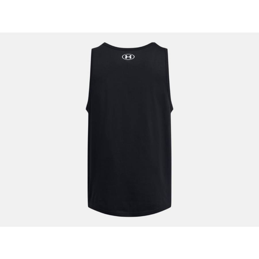 Additional view 3 of Débardeur UA Sportstyle Logo - Hommes - Noir - Grand
