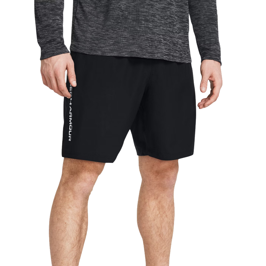 Additional view 2 of Short UA Tech tissé Wordmark - Hommes - Noir - Moyen