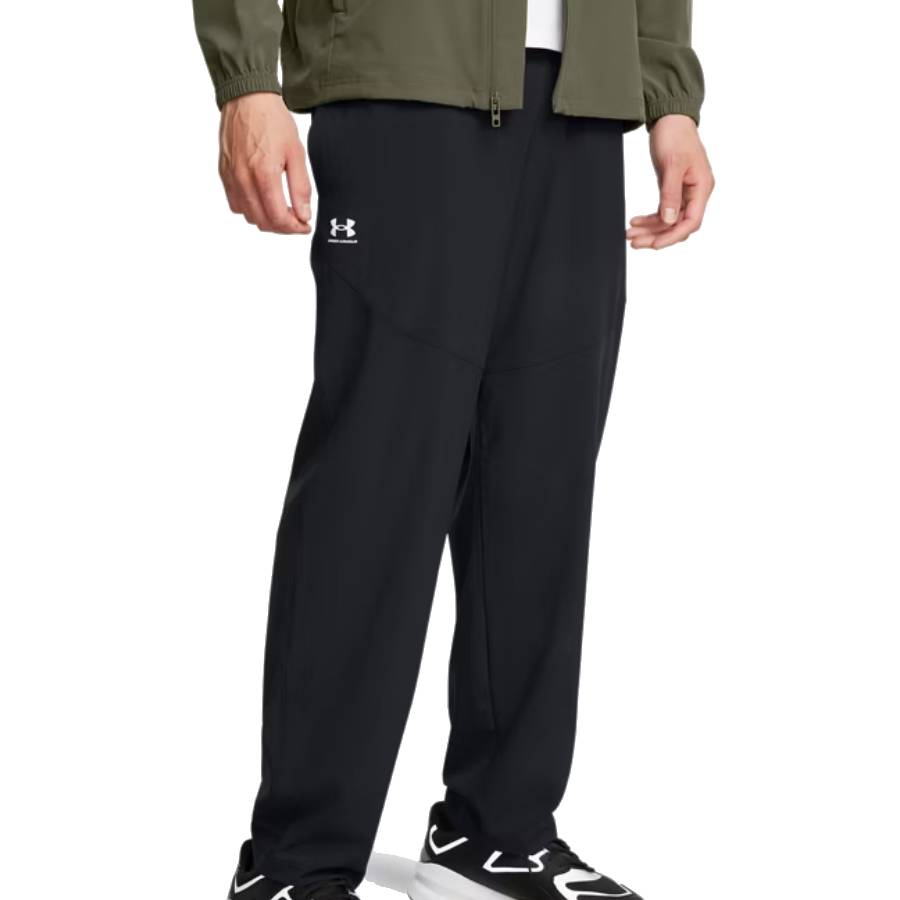 Additional view 2 of Pantalon tissé UA Vibe - Hommes - Noir / Blanc - Moyen