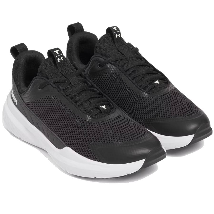 Additional view 1 of Chaussures d'entraînement Project Rock BSR 5 - Hommes - Noir / Blanc - 10
