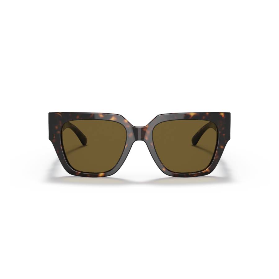 Additional view 1 of Lunettes de soleil carrées - Femmes - Havane