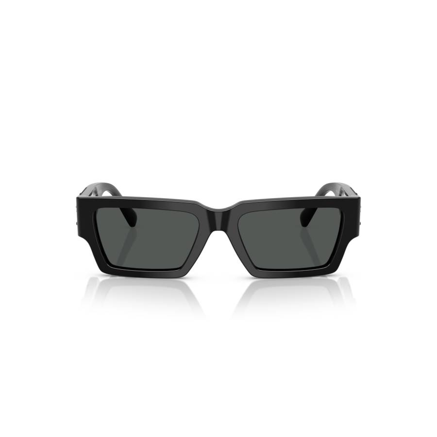 Additional view 1 of Lunettes de soleil carrées - Hommes - Noir